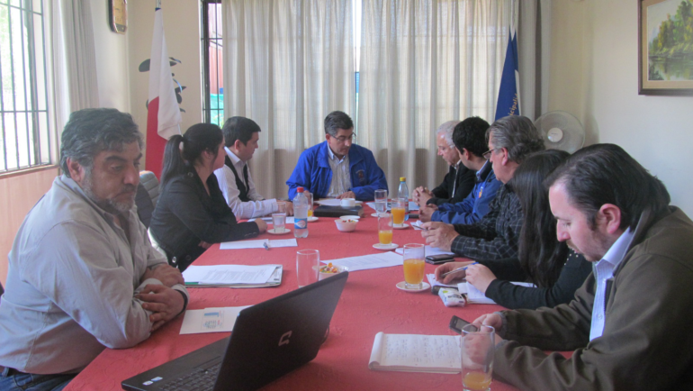 Alcalde se reunió con Director Regional de Obras Hidráulicas