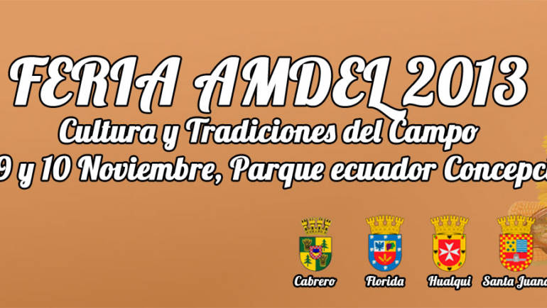 Feria Amdel se realizará en Parque Ecuador de Concepción