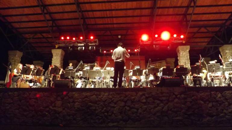Noche Cultural se tomó Santa Juana con música de películas