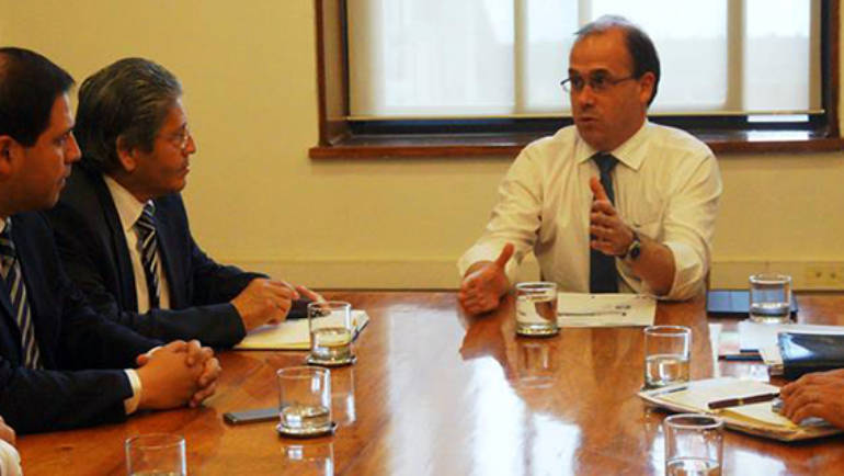 Alcalde Castro se reunió con Ministro de Obras Públicas por problemáticas de conectividad