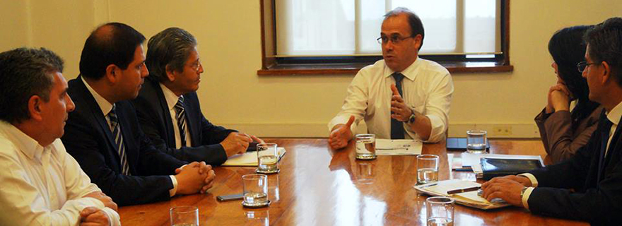 Alcalde Castro se reunió con Ministro de Obras Públicas por problemáticas de conectividad