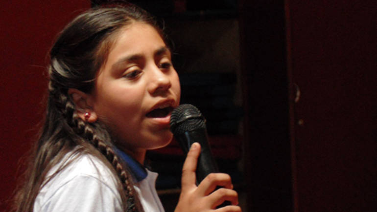 Niños se la jugaron para ser seleccionados en Festival Ranchero-Mexicano 2014