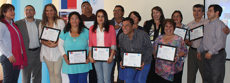Comerciantes de Santa Juana recibieron certificación