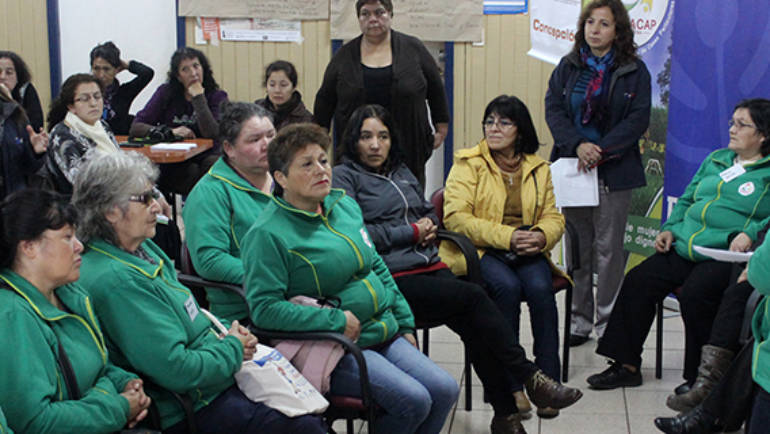 En Santa Juana se desarrolló 2° Zonal de Fortalecimiento de Sindicatos de Trabajadoras de Casas Particulares