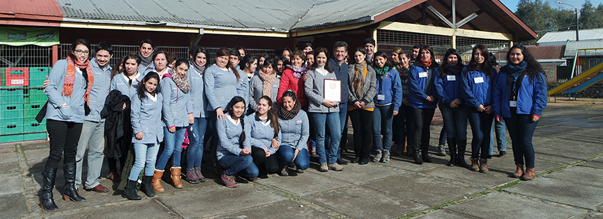 Estudiantes de Trabajo Social de la Universidad Tecnológica de Chile colaboraron en proceso de encuestaje