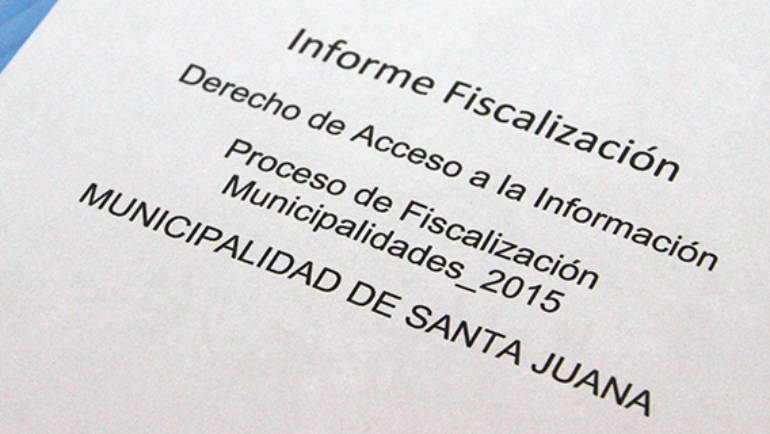 Municipio de Santa Juana destacó con un 96,2% de cumplimiento en fiscalización de Consejo para la Transparencia