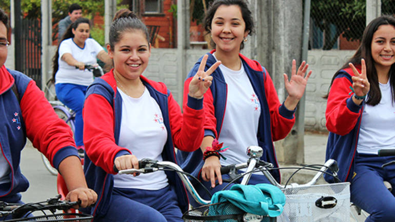 Con gran cicletada se celebró el mes de la actividad física en Santa Juana