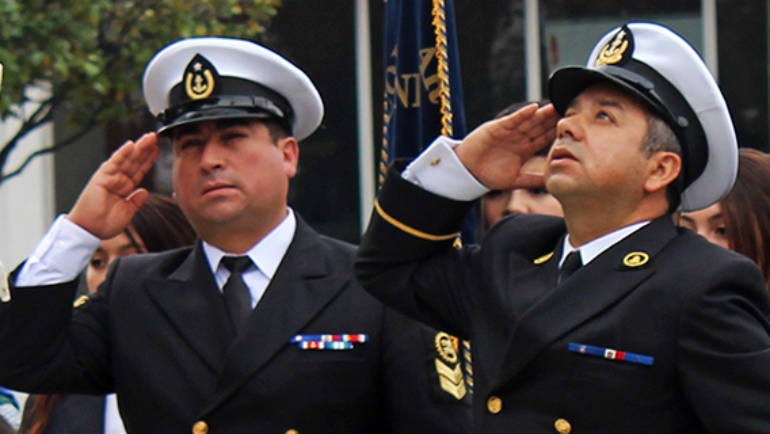 Santa Juana homenajeó a las Glorias Navales del Combate Naval de Iquique