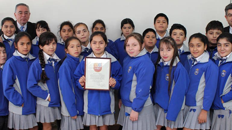 Estudiantes de la Escuela Recaredo Vigueras Araneda destacaron en la Prueba SIMCE