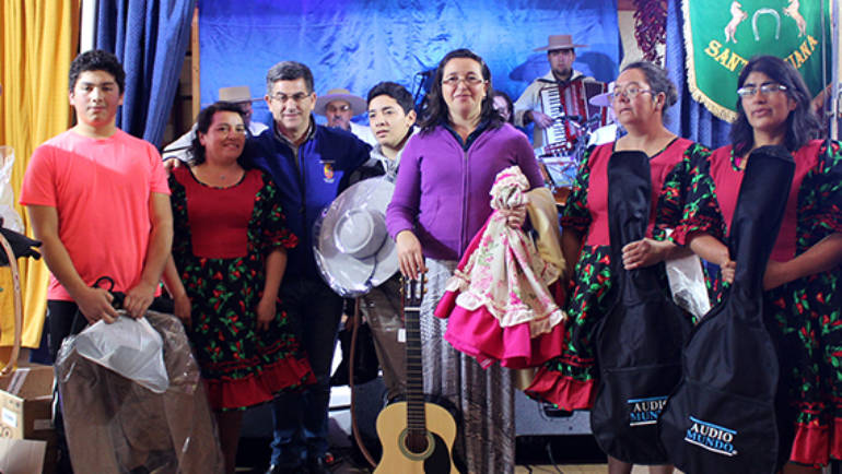 Club de Huasos de Curamávida finalizó proyecto de Gobierno Regional