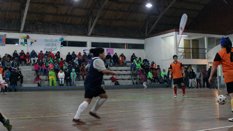 Familias de Santa Juana participan en Campeonato de Baby Fútbol
