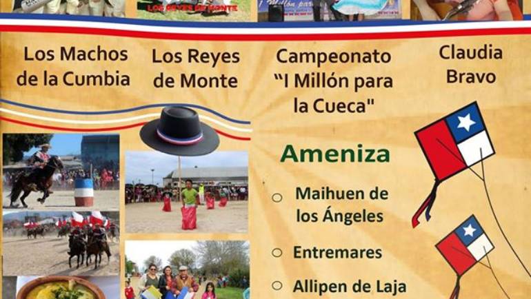 Revisa la programación de las Fiestas Patrias en Santa Juana