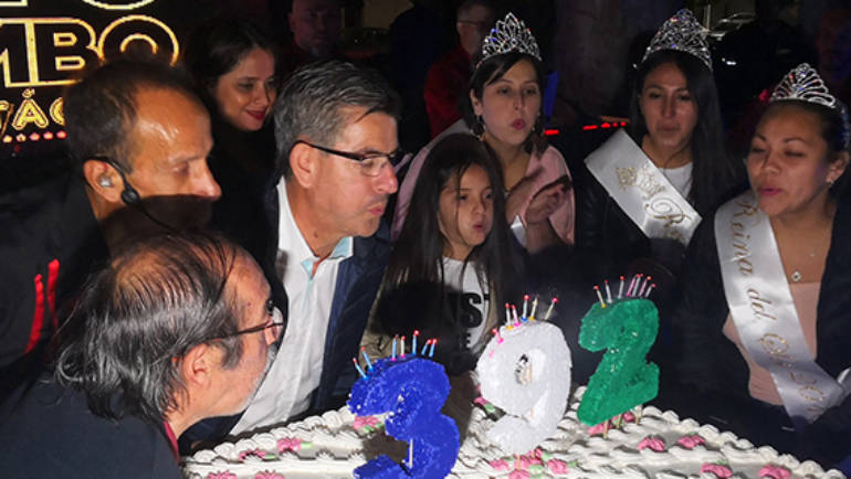 Con torta gigante Santa Juana celebra 392 años de Historia, progreso y tradiciones