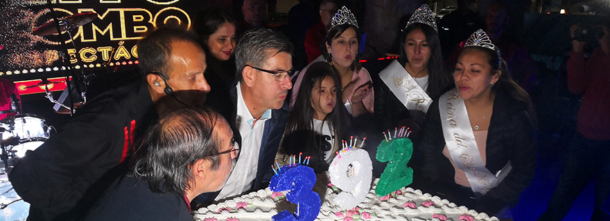 Con torta gigante Santa Juana celebra 392 años de Historia, progreso y tradiciones