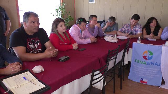 Dirigentes sindicales sostuvieron reunión en Santa Juana