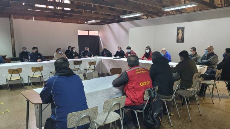 Santa Juana conformó el Comité de Prevención  y Respuesta ante Desastres